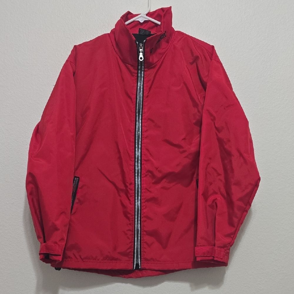 BONE DRY GRAND MARNIER Red Zip-Up Jacket S/P